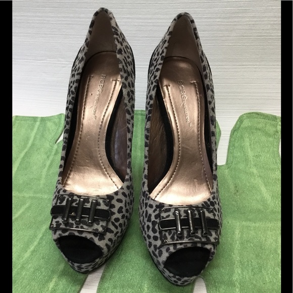 BCBGeneration Suede Leather Platforms. - Picture 3 of 8